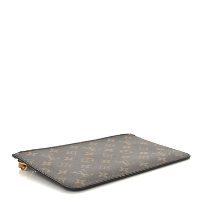 Louis Vuitton Monogram Neverfull MM GM Pochette Fuchsia 5 of 6