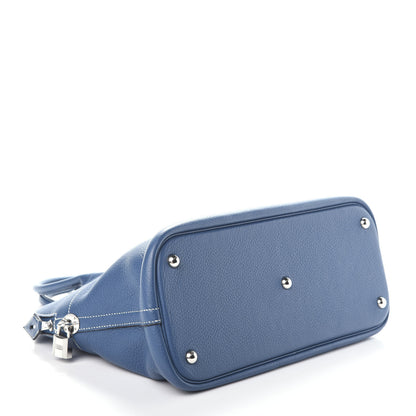 Hermes Taurillon Clemence Bolide 35 Bleu Thalassa 4 of 9