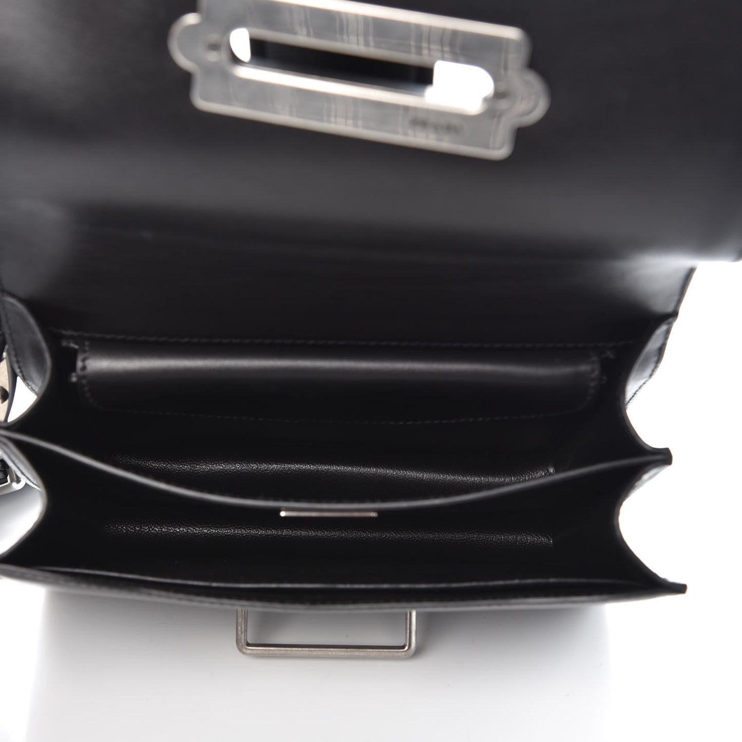 City Calf Saffiano Cahier Bag Black