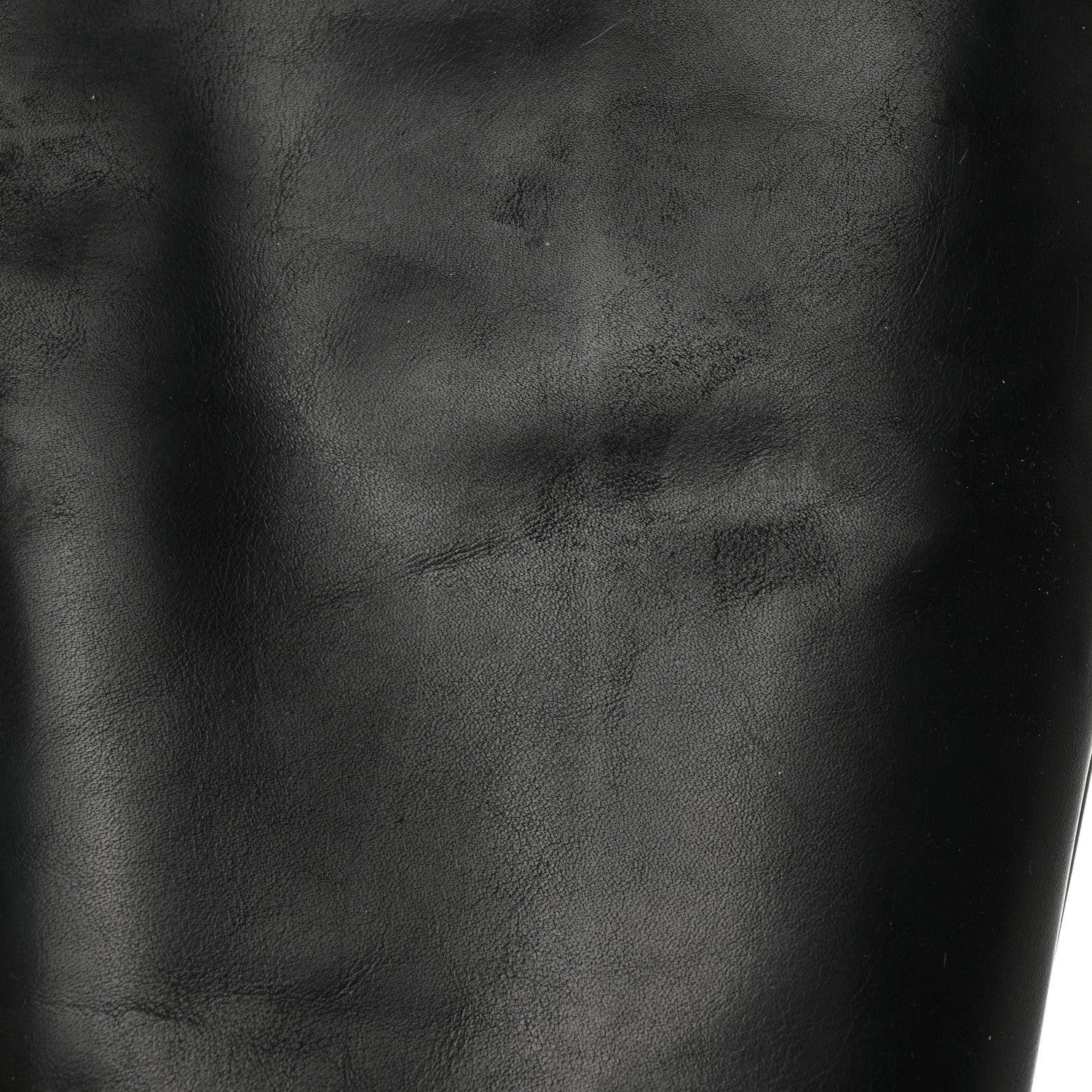 Chanel Calfskin Tall CC Boots 37.5 Black 11 of 11