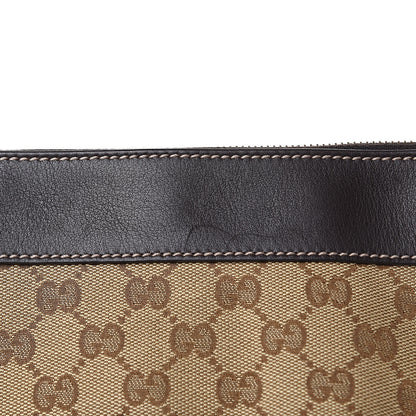 Gucci Monogram D Gold Tote Dark Brown 11 of 14