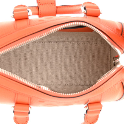 Gucci Piuma Calfskin Jumbo GG Embossed Mini Duffle Bag Good Orange 5 of 10
