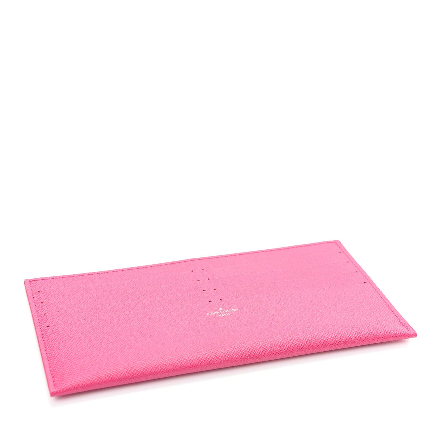 Calfskin Felicie Card Holder Insert Pink