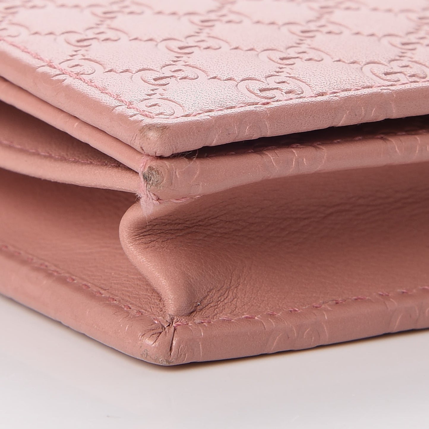 Microguccissima Crossbody Wallet Soft Pink