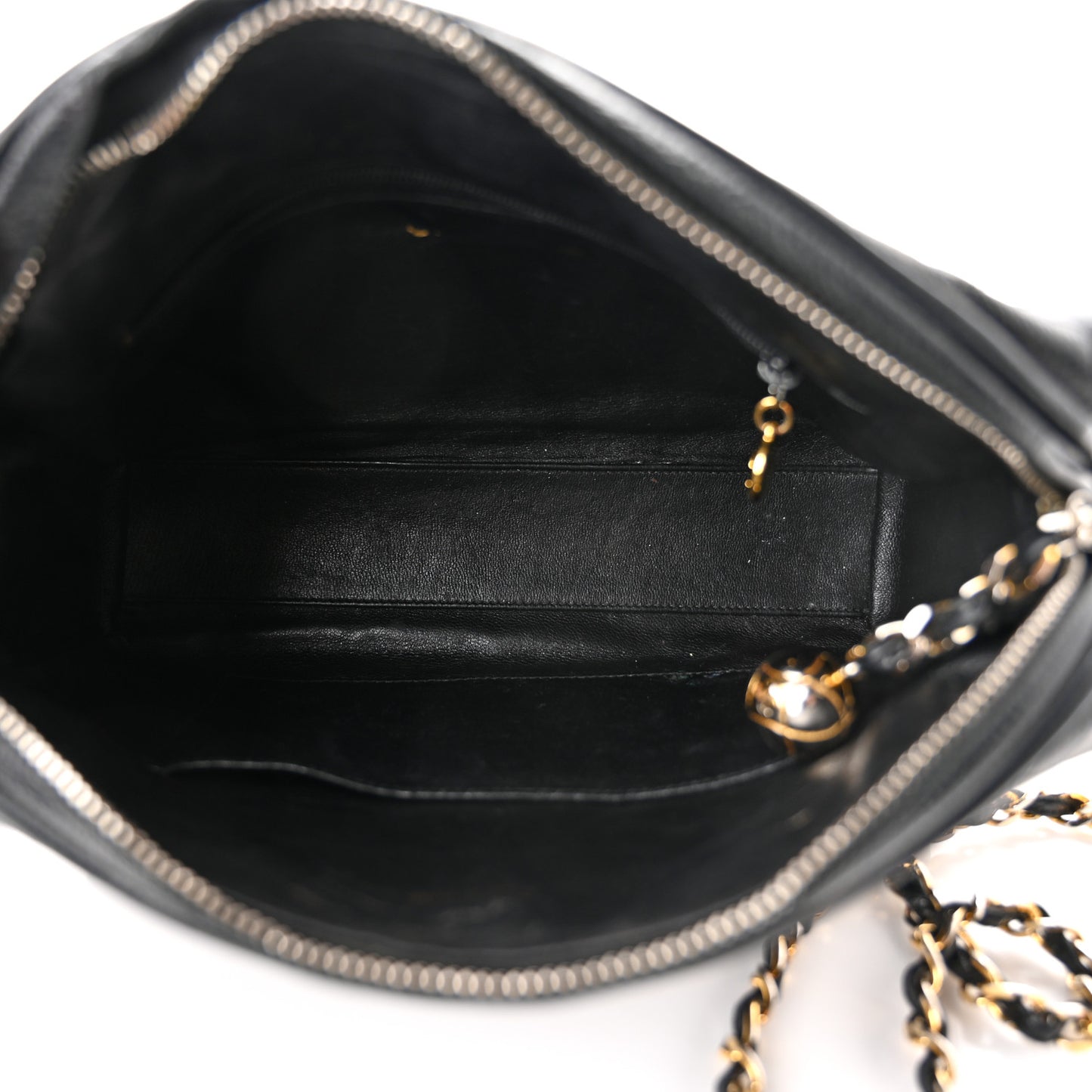 Caviar Quilted Camera Case Black