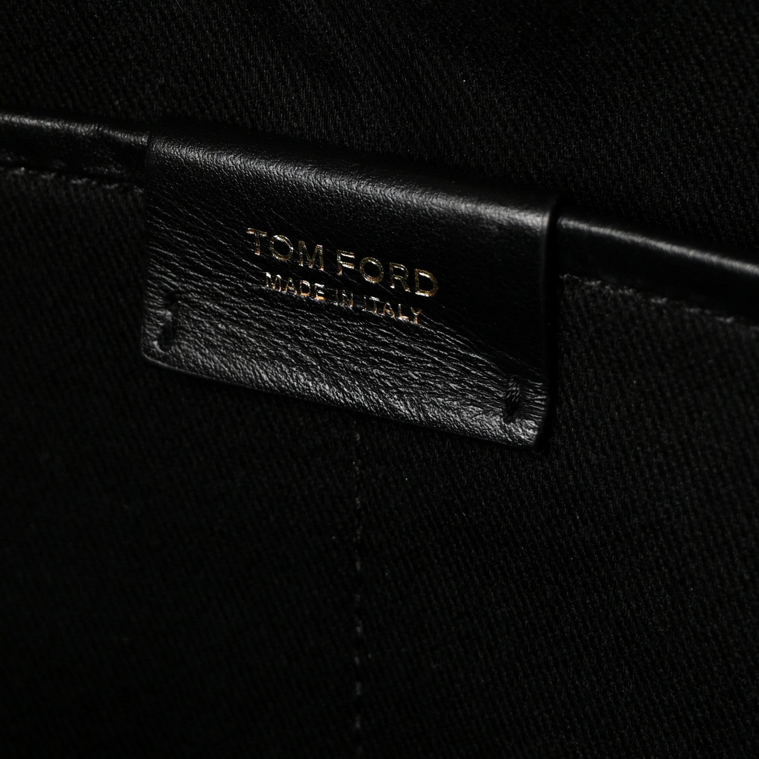 Tom Ford Grained Calfskin Buckley Backpack Black 5 of 8