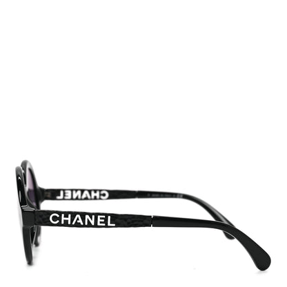 Chanel Acetate Sunglasses 5441 Black 3 of 6