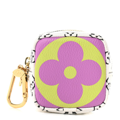 Louis Vuitton Monogram Giant Cube Coin Purse Pink 1 of 11