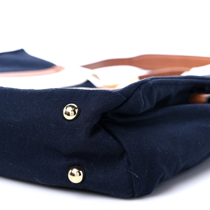 Chloe Canvas Diaper Bag Navy 9 of 10