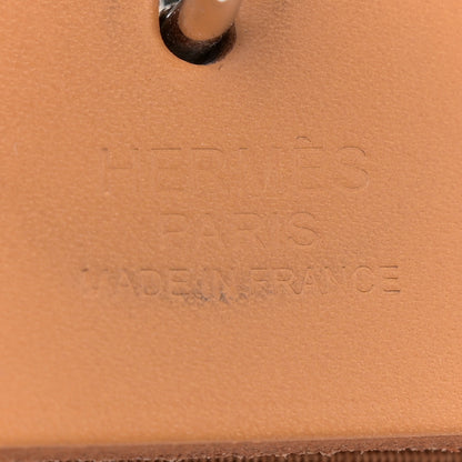Hermes Military Toile Vache Hunter Herbag Zip Retourne 31 PM Etoupe Dune 7 of 12