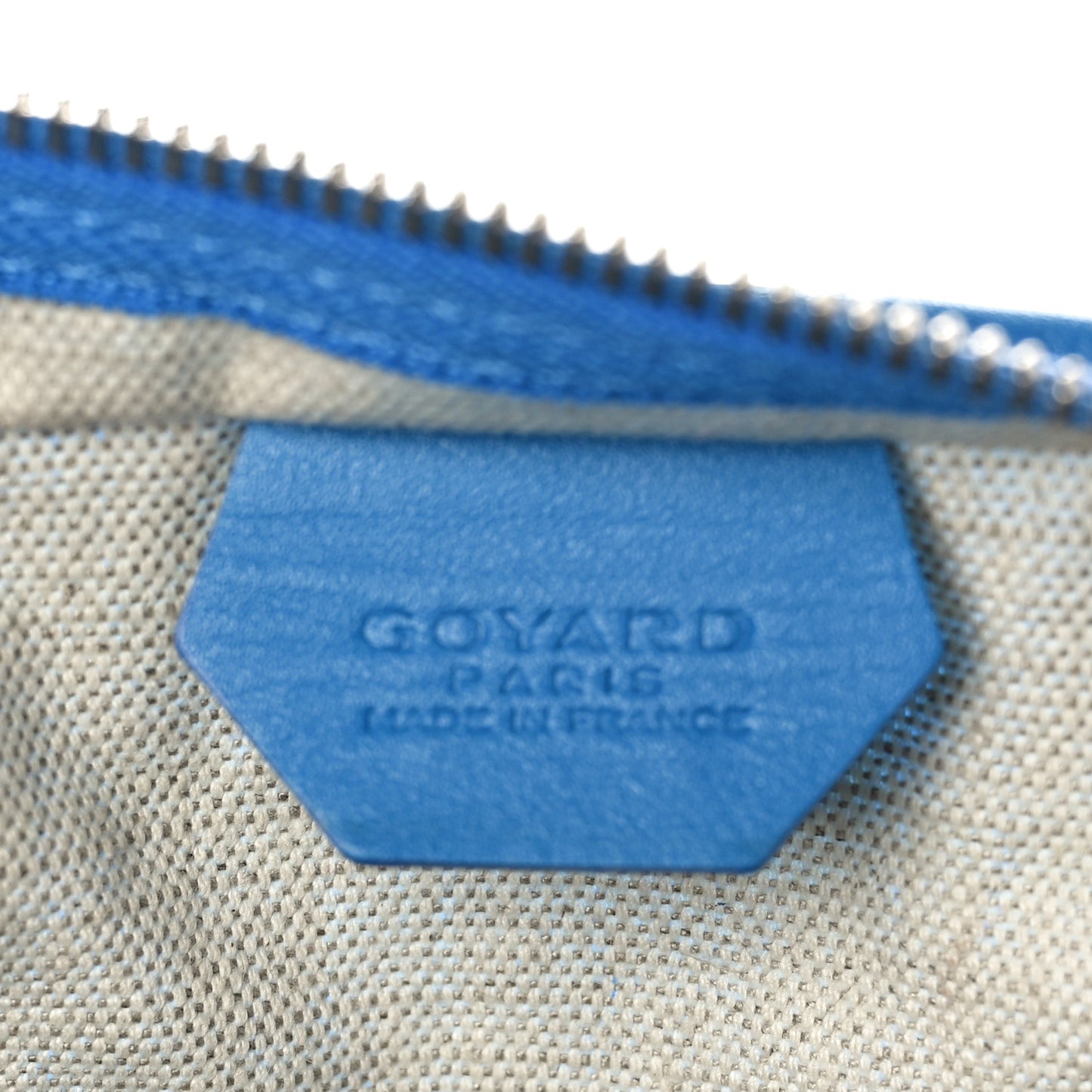 Goyardine Fidji Zip Hobo Sky Blue