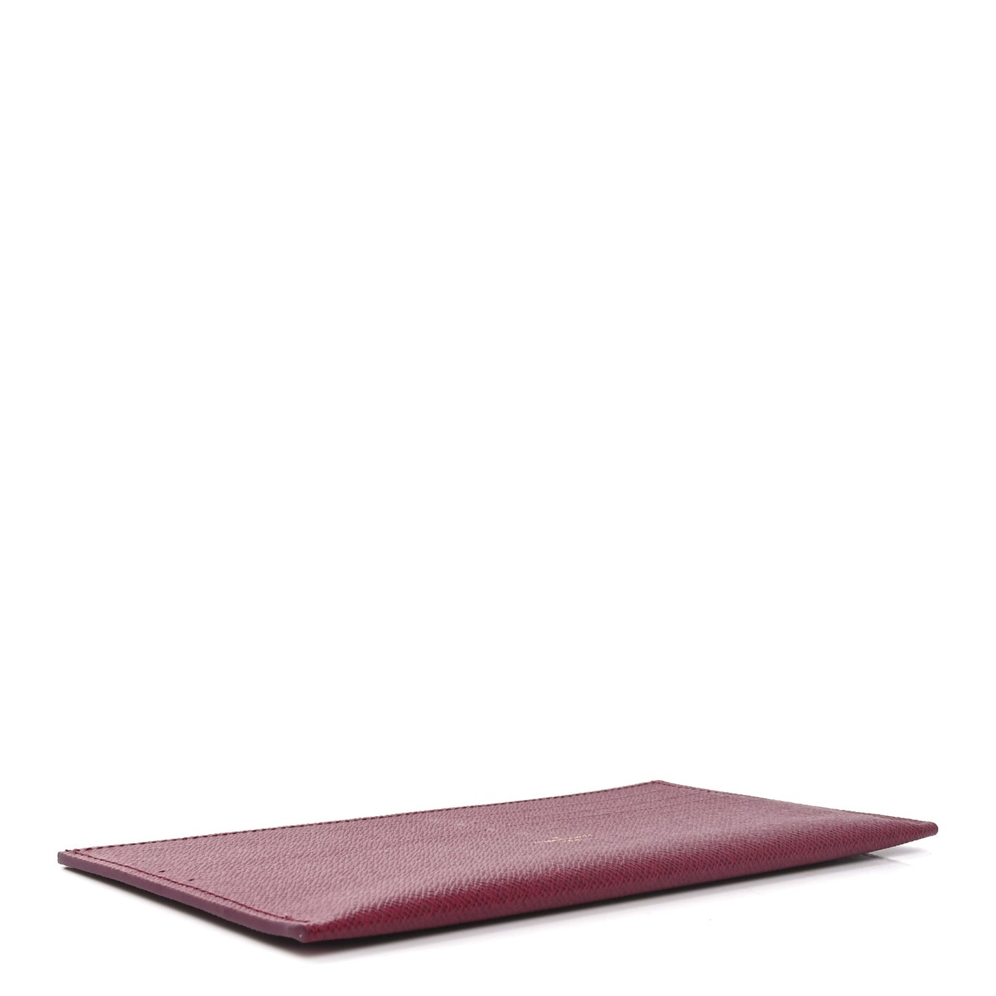 Calfskin Felicie Card Holder Insert Fuchsia