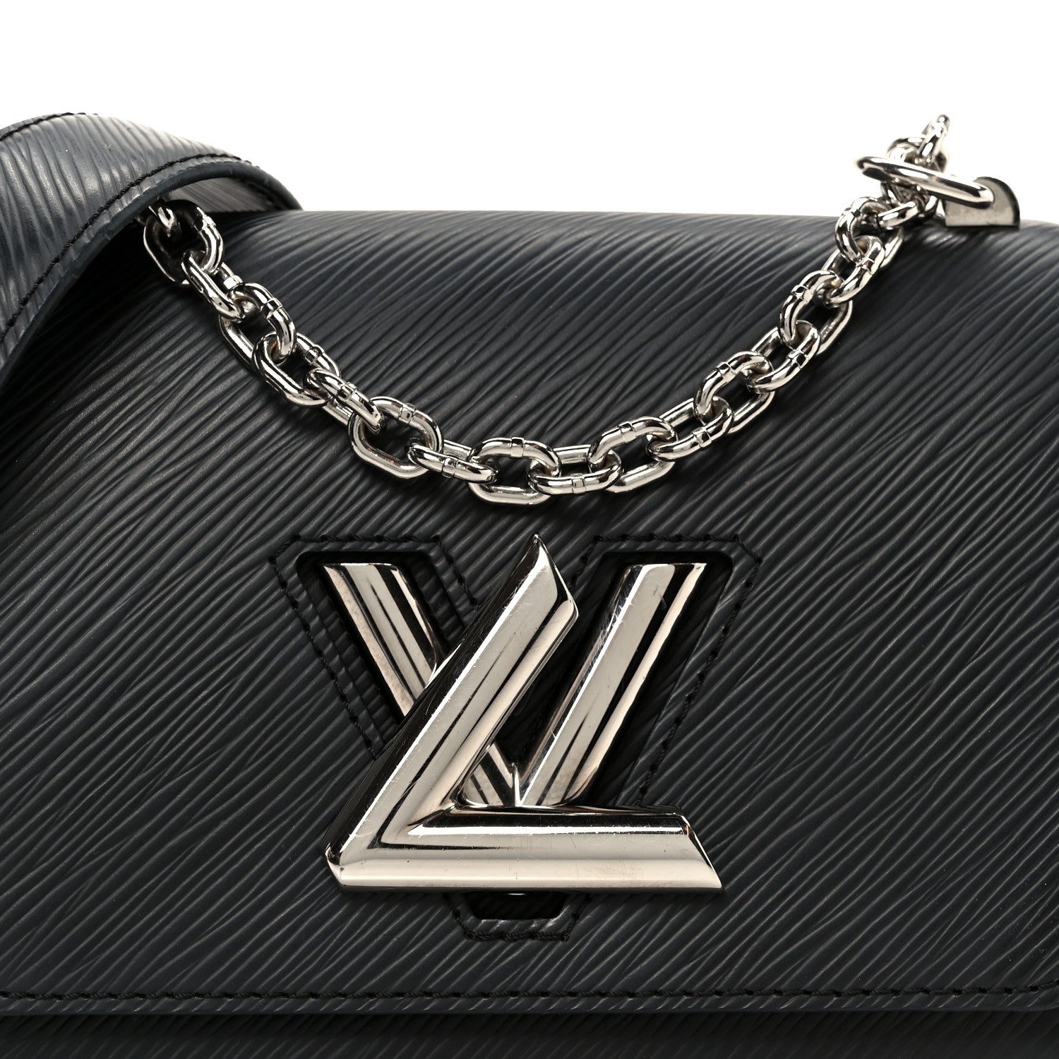 Louis Vuitton Epi Twist Shoulder Bag PM Black 7 of 9