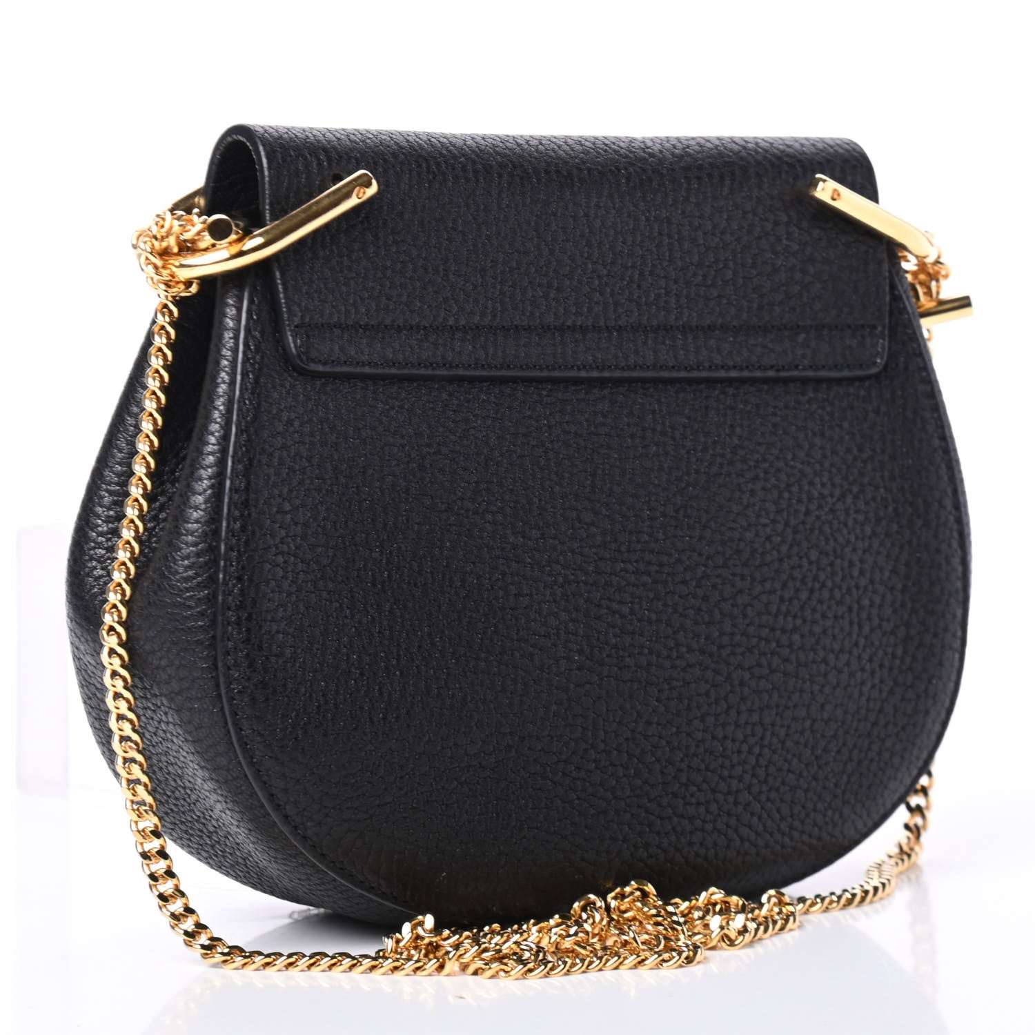 Chloe Grained Lambskin Mini Drew Shoulder Bag Black 2 of 4