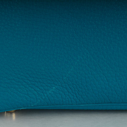 Hermes Taurillon Clemence Birkin 30 Cobalt 11 of 26