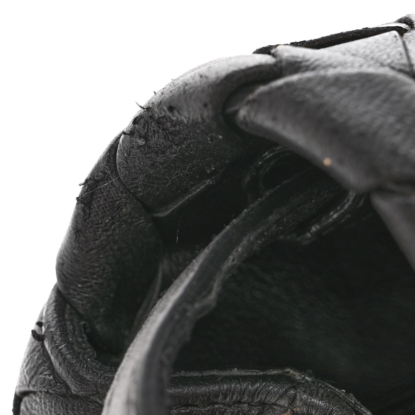 Nappa Intrecciato Mini Crossbody Bag Black