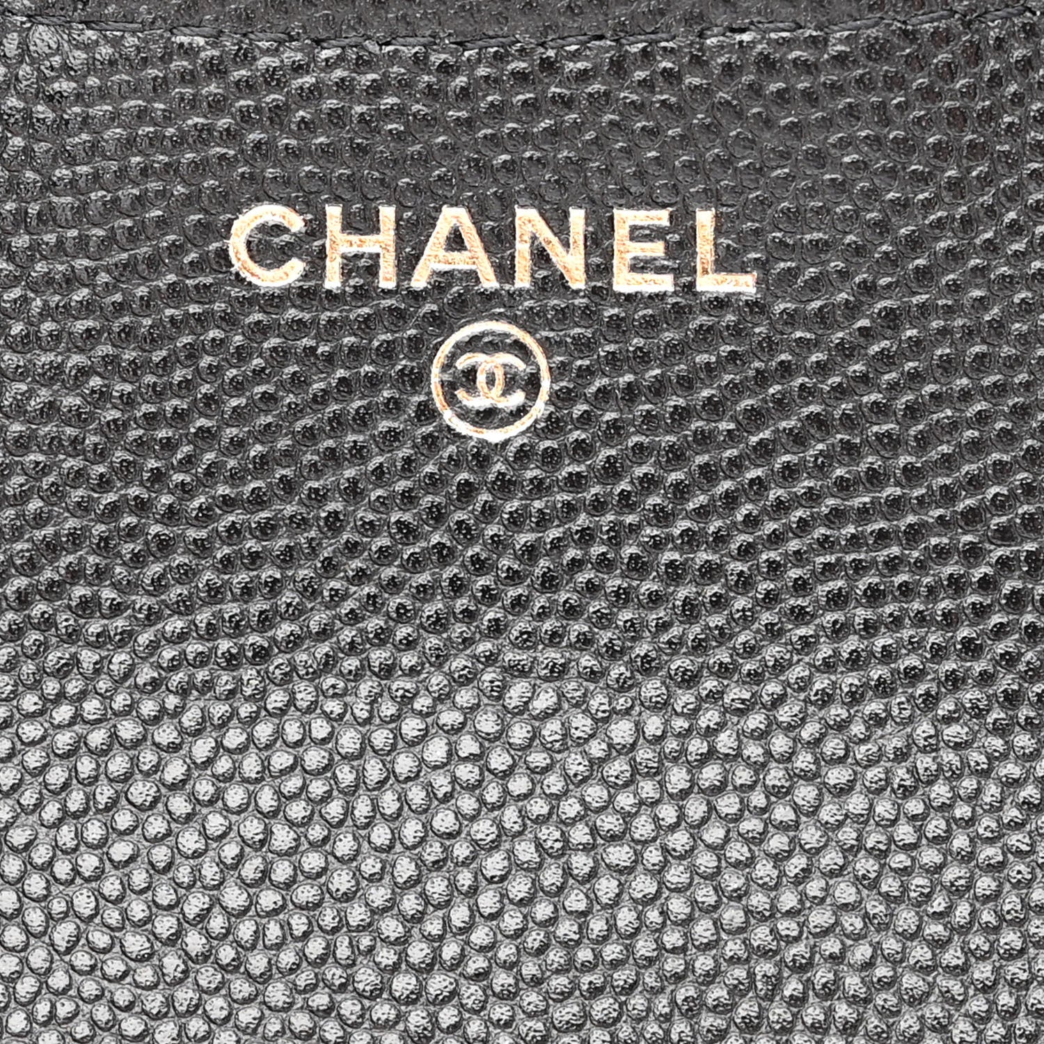 Chanel Caviar Quilted Flap Phone Holder With Chain Black 7 of 13