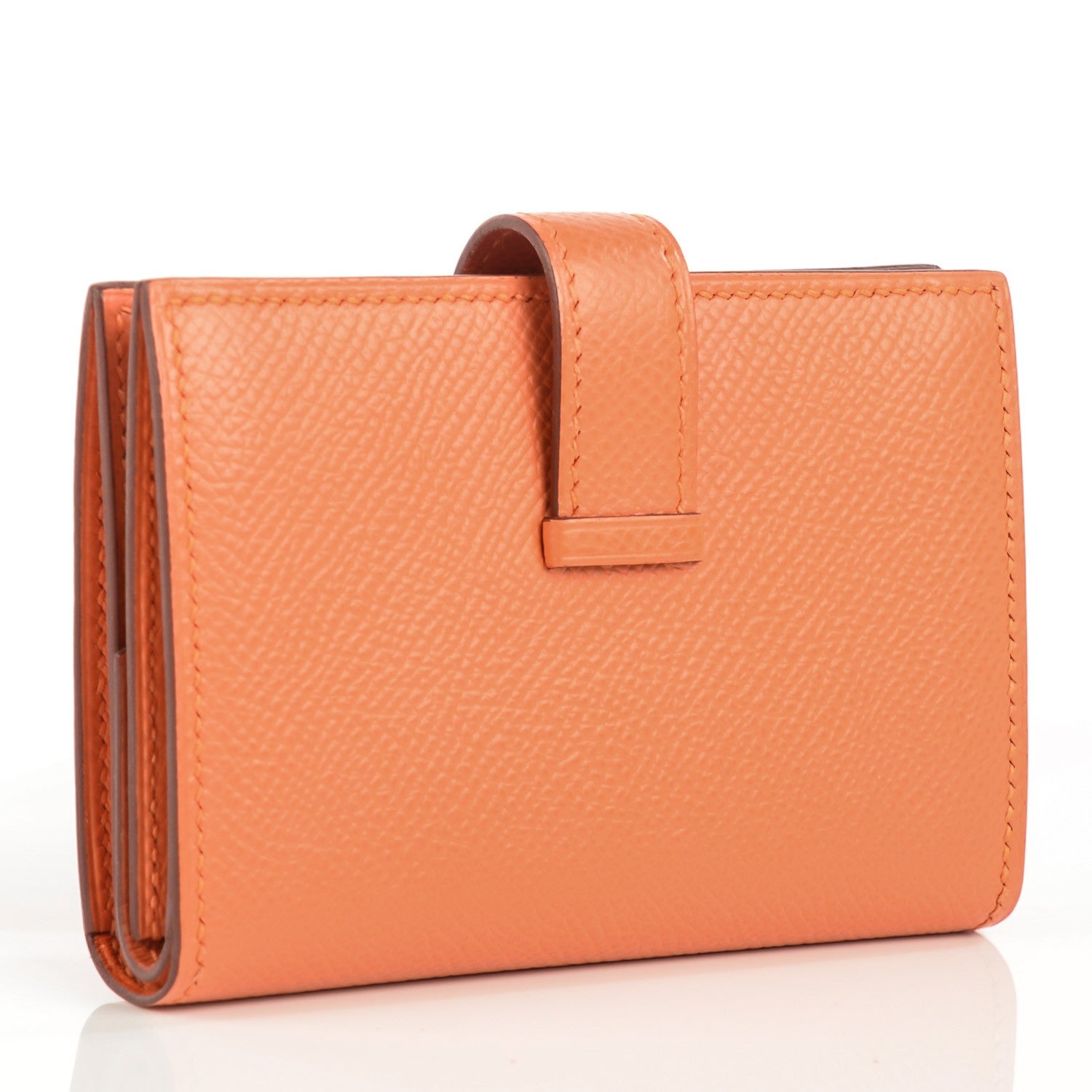 Hermes Epsom Mini Bearn Wallet Mangue 7 of 13