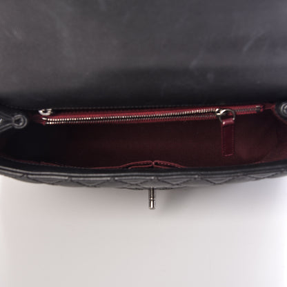 Chanel Caviar Quilted Medium Coco Handle Flap Black 5 of 10