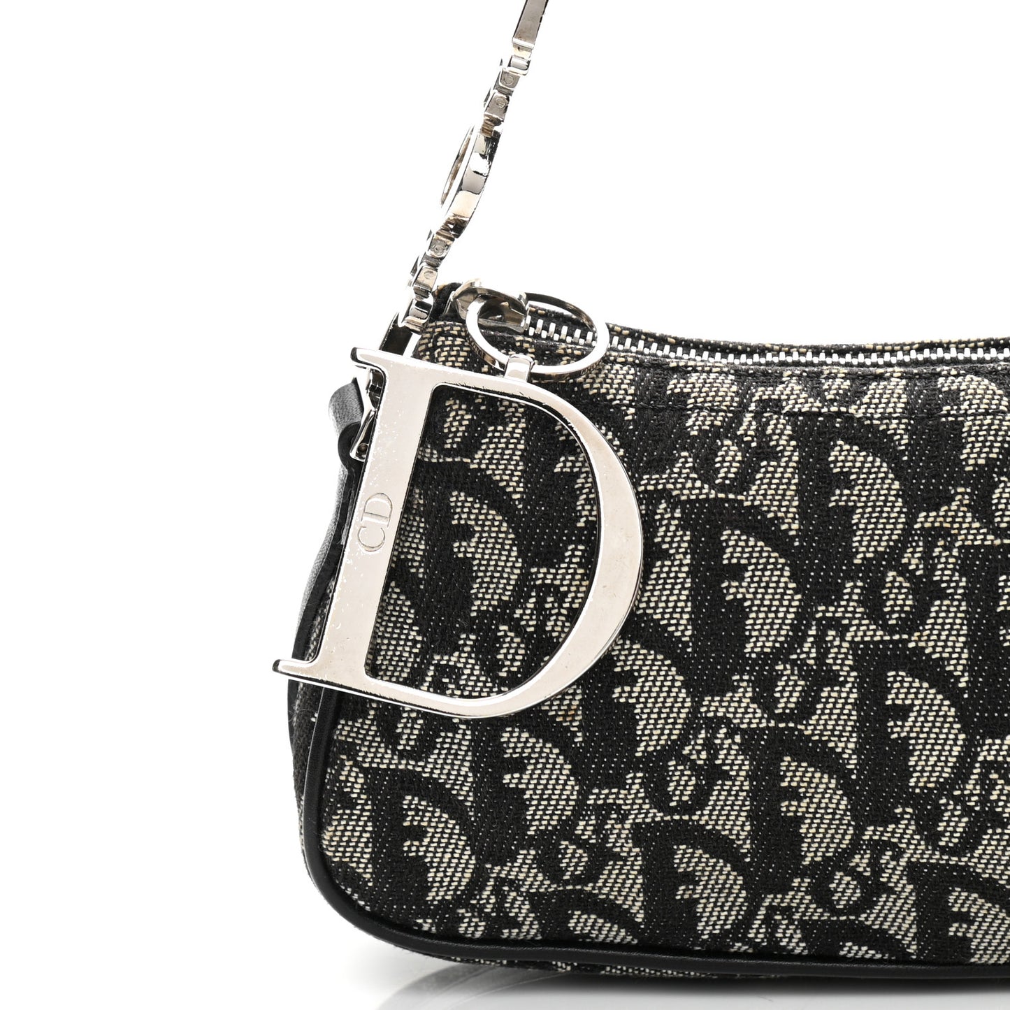 Monogram Shoulder Bag Pochette Black