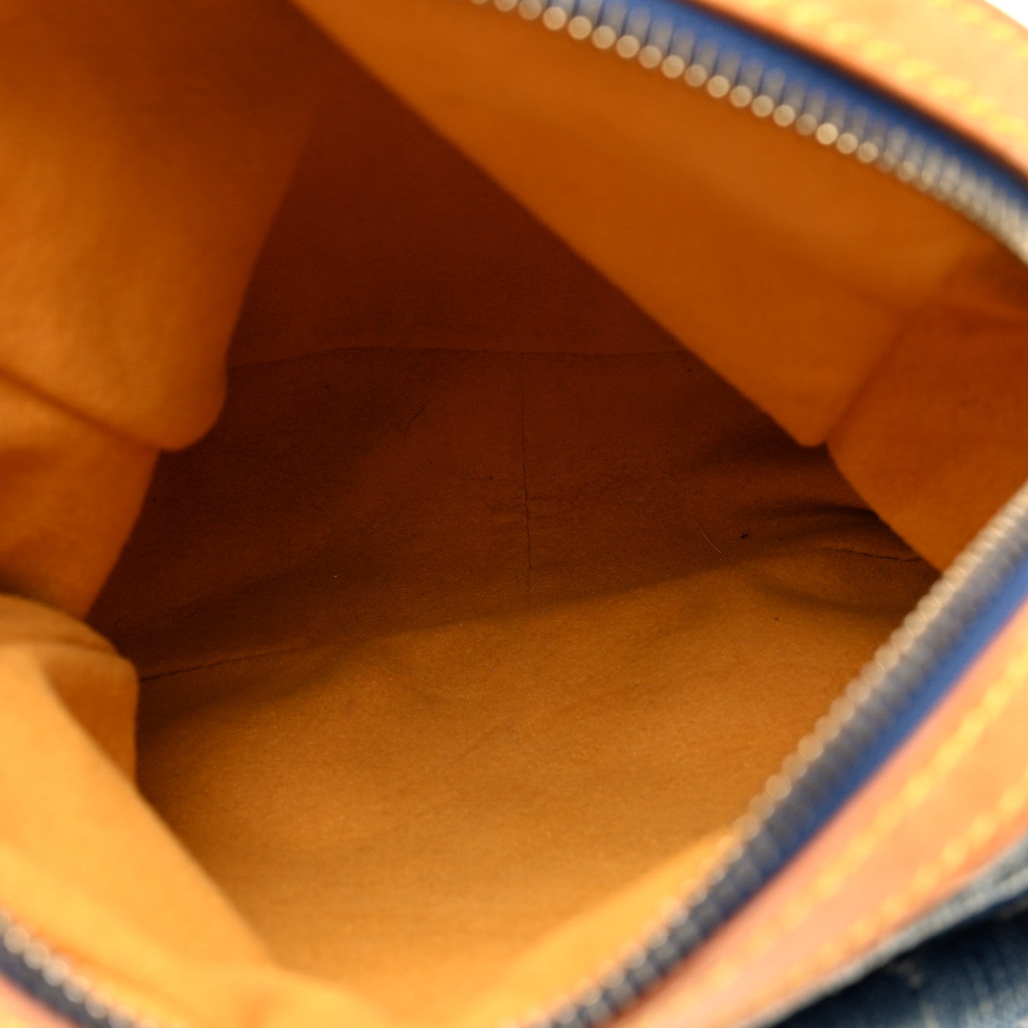 Louis Vuitton Denim Camera Bag Blue 5 of 9