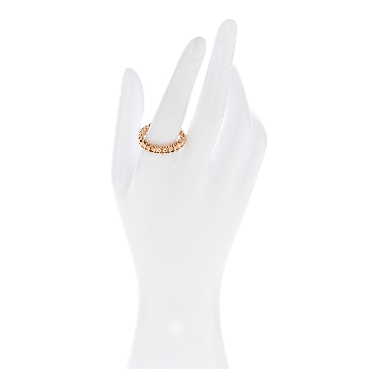 18K Pink Gold SM Clash De Cartier Ring 59 8.75