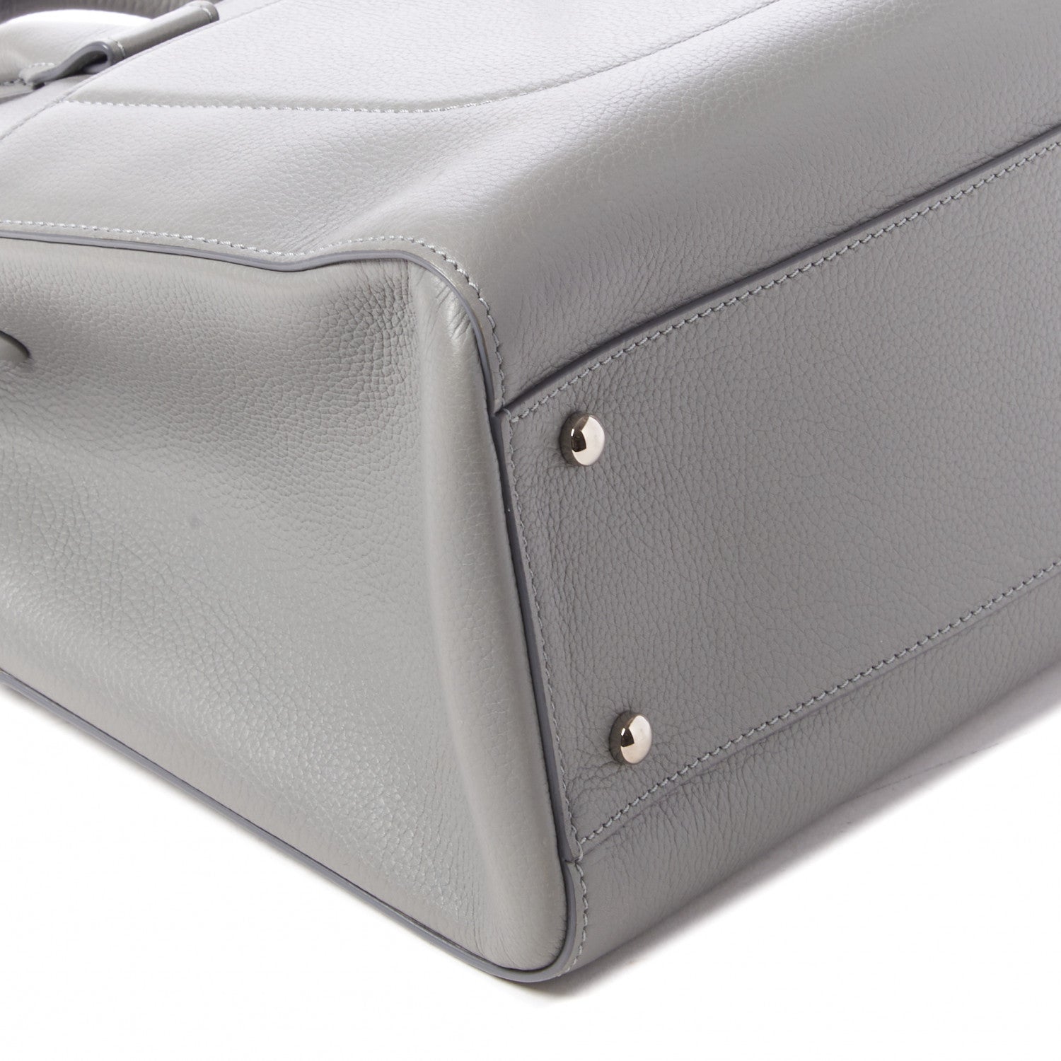 Chanel Grained Calfskin Small Neo Executive Shopper Tote Grey 6 of 11