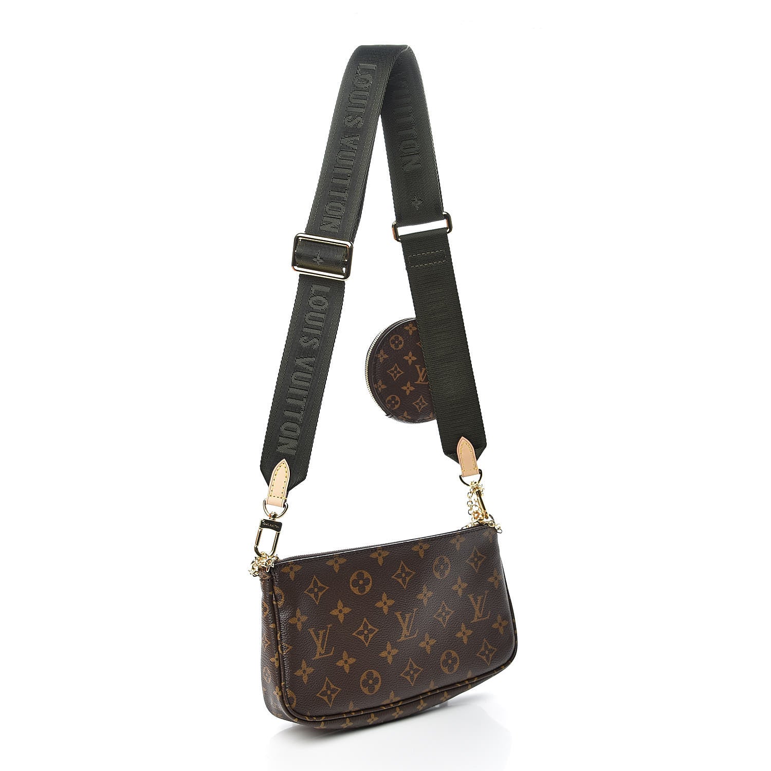 Louis Vuitton Monogram Multi Pochette Accessories Kaki 3 of 15