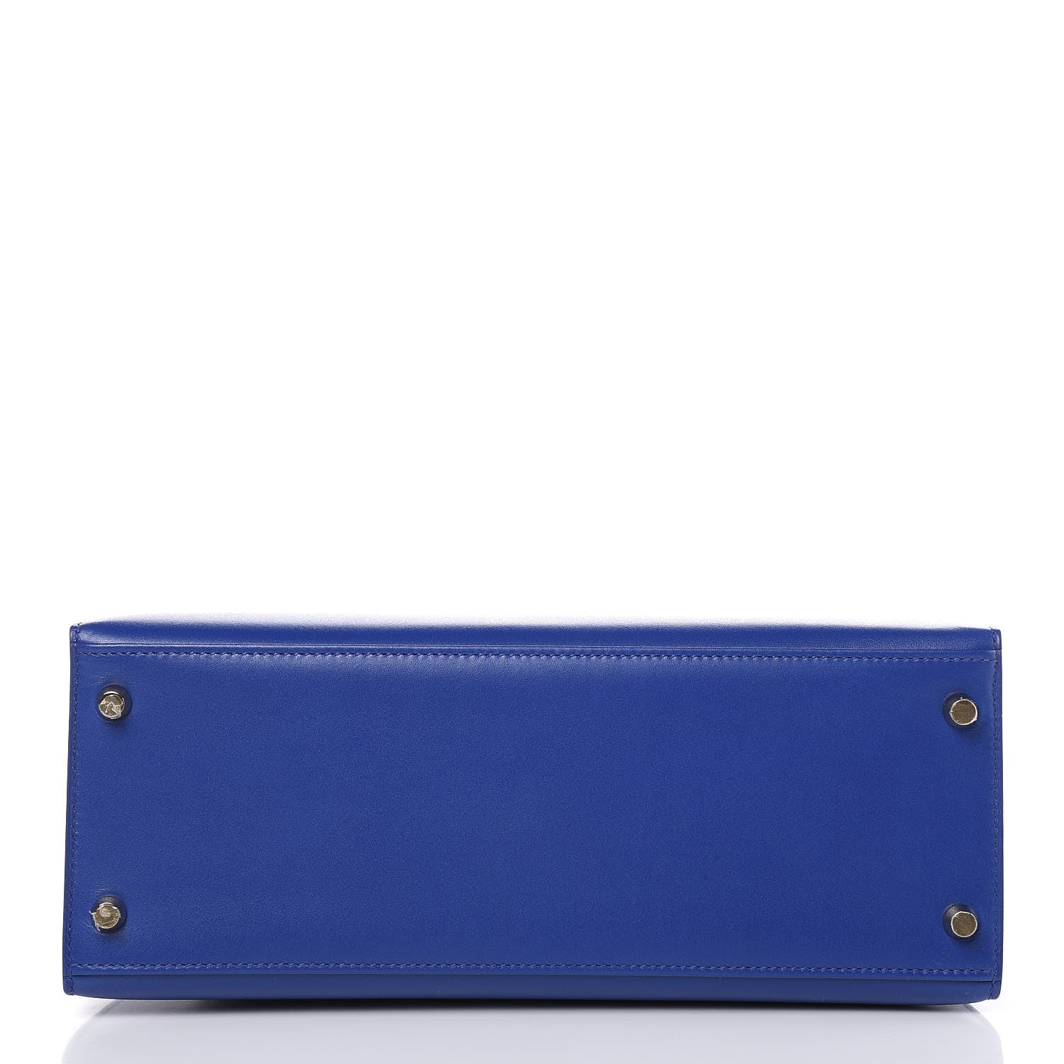 Hermes Tadelakt Kelly Sellier 28 Bleu Electrique 6 of 33