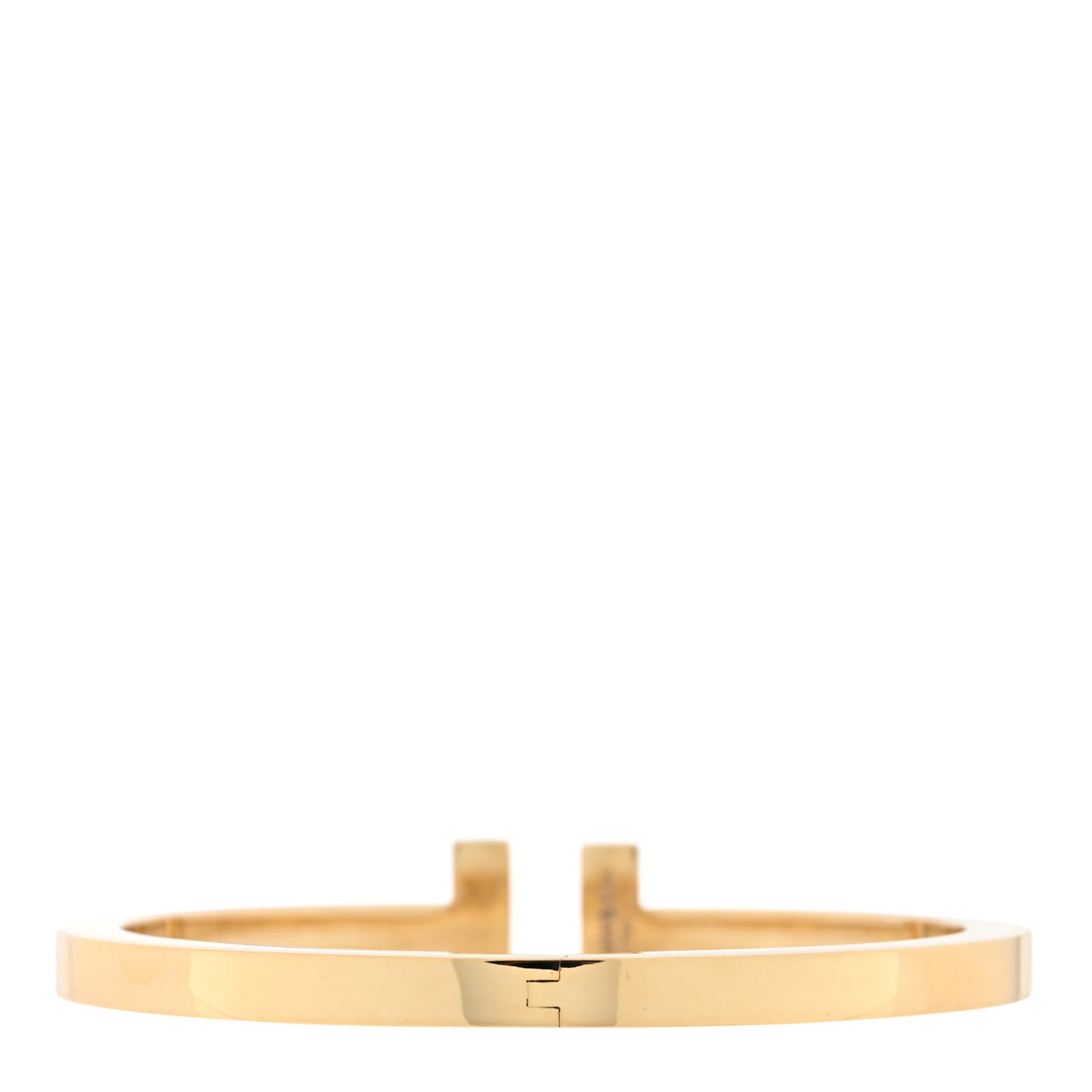 18K Yellow Gold T Square Bracelet
