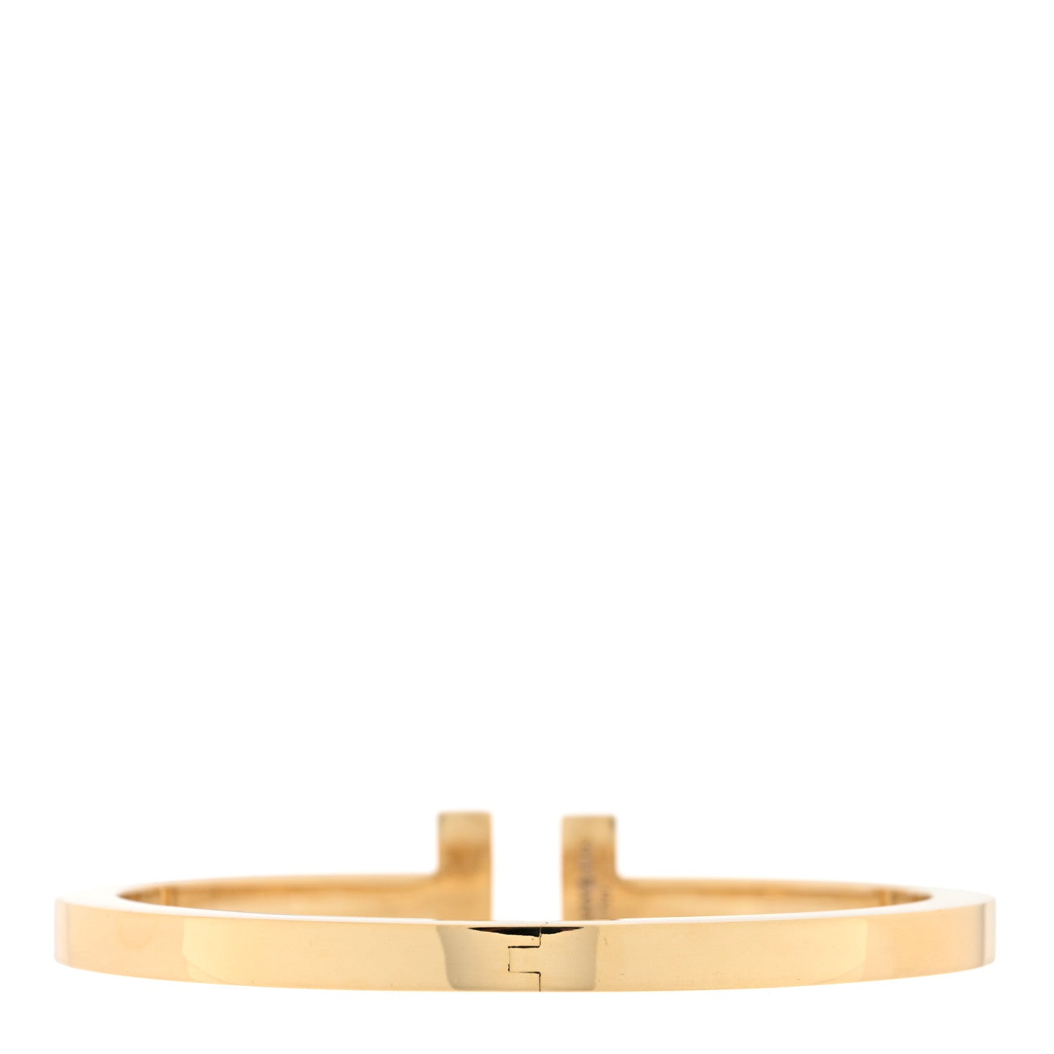 Tiffany 18K Yellow Gold T Square Bracelet 2 of 4