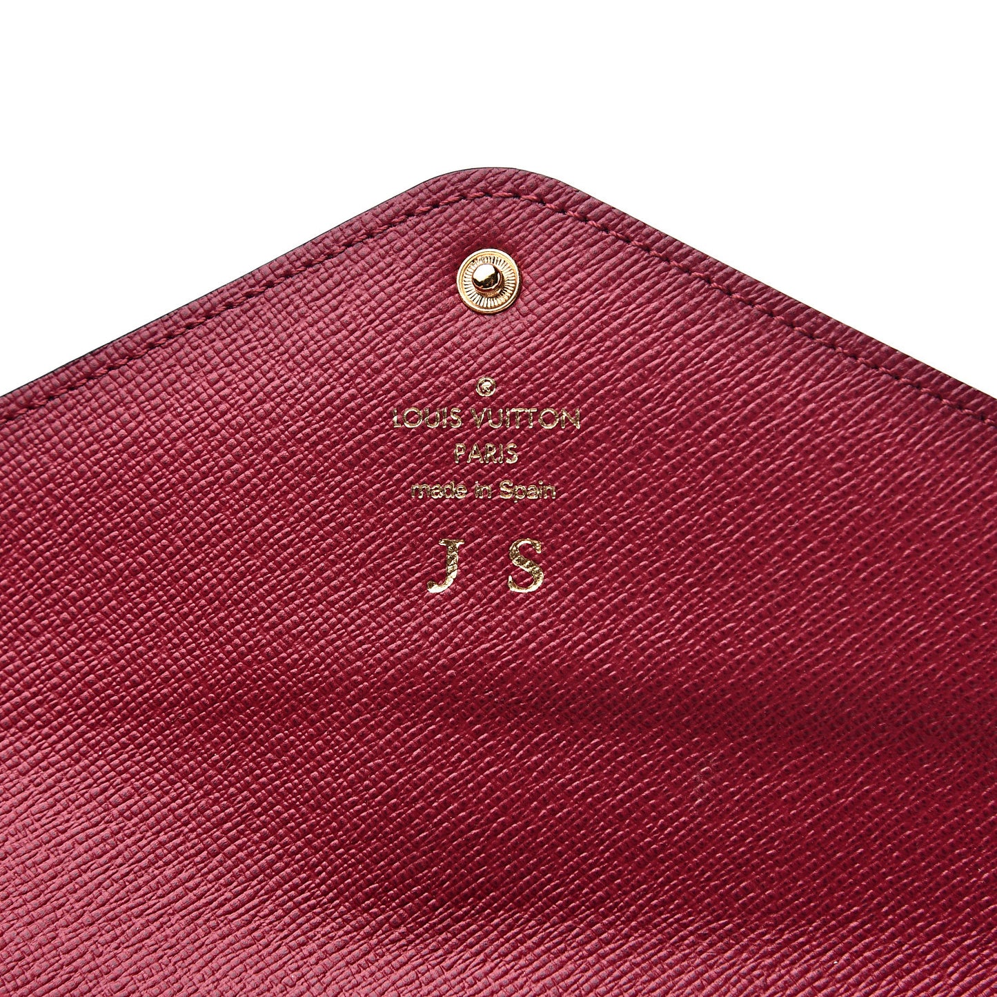 Monogram Josephine Wallet Fuchsia