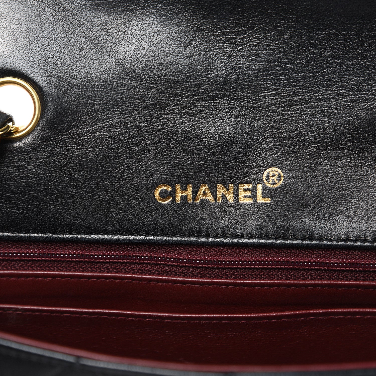 Chanel Lambskin Quilted Small Single Flap Black 6 of 17