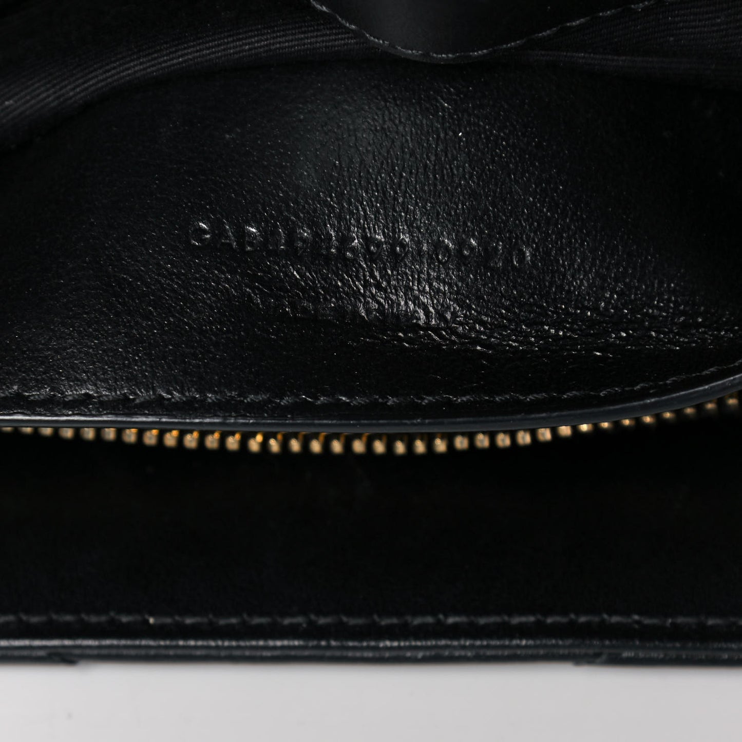 Calfskin Y Quilted Monogram Small Loulou Chain Satchel Black