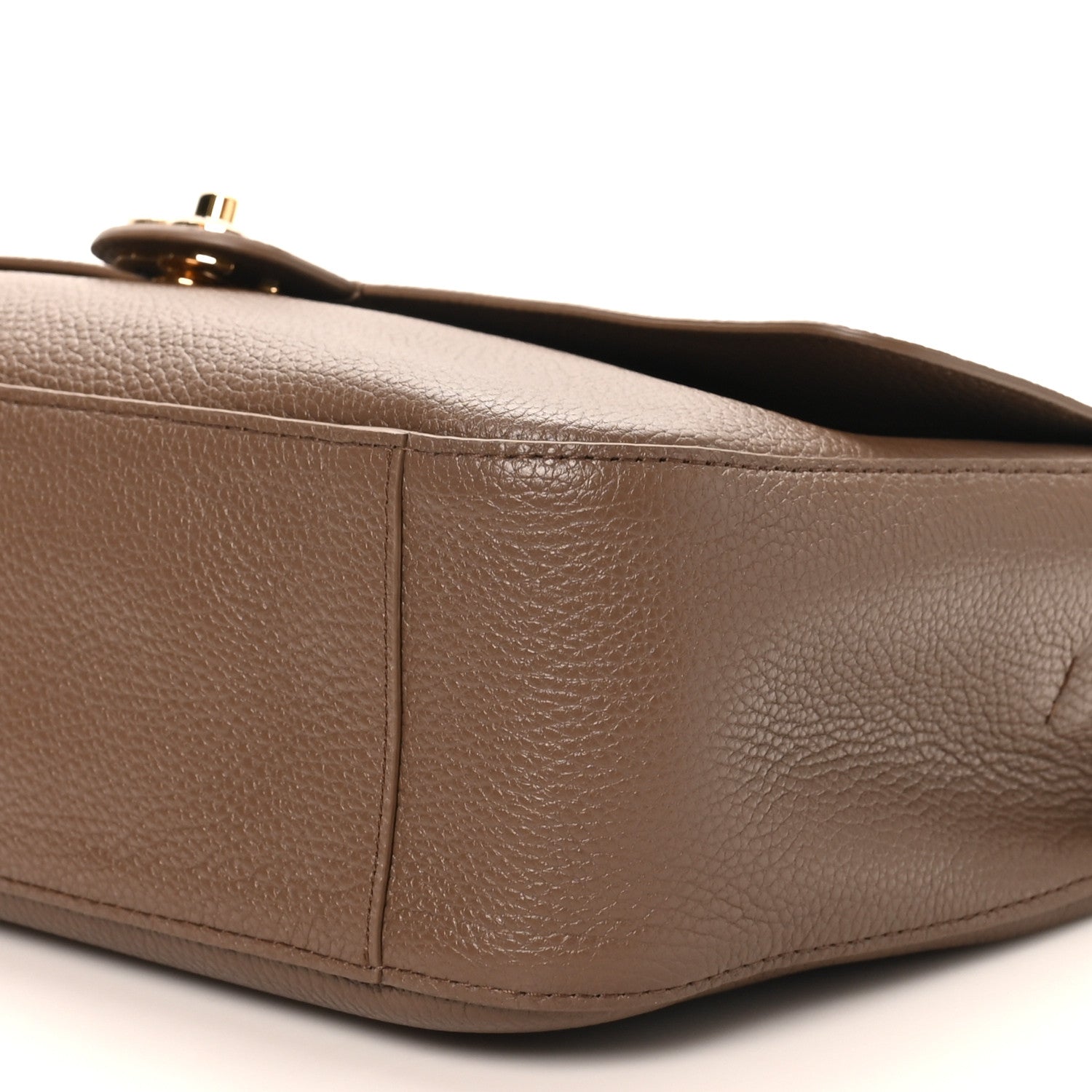 Chanel Grained Calfskin Small Souplissimo Maxi Flap Light Brown 10 of 10