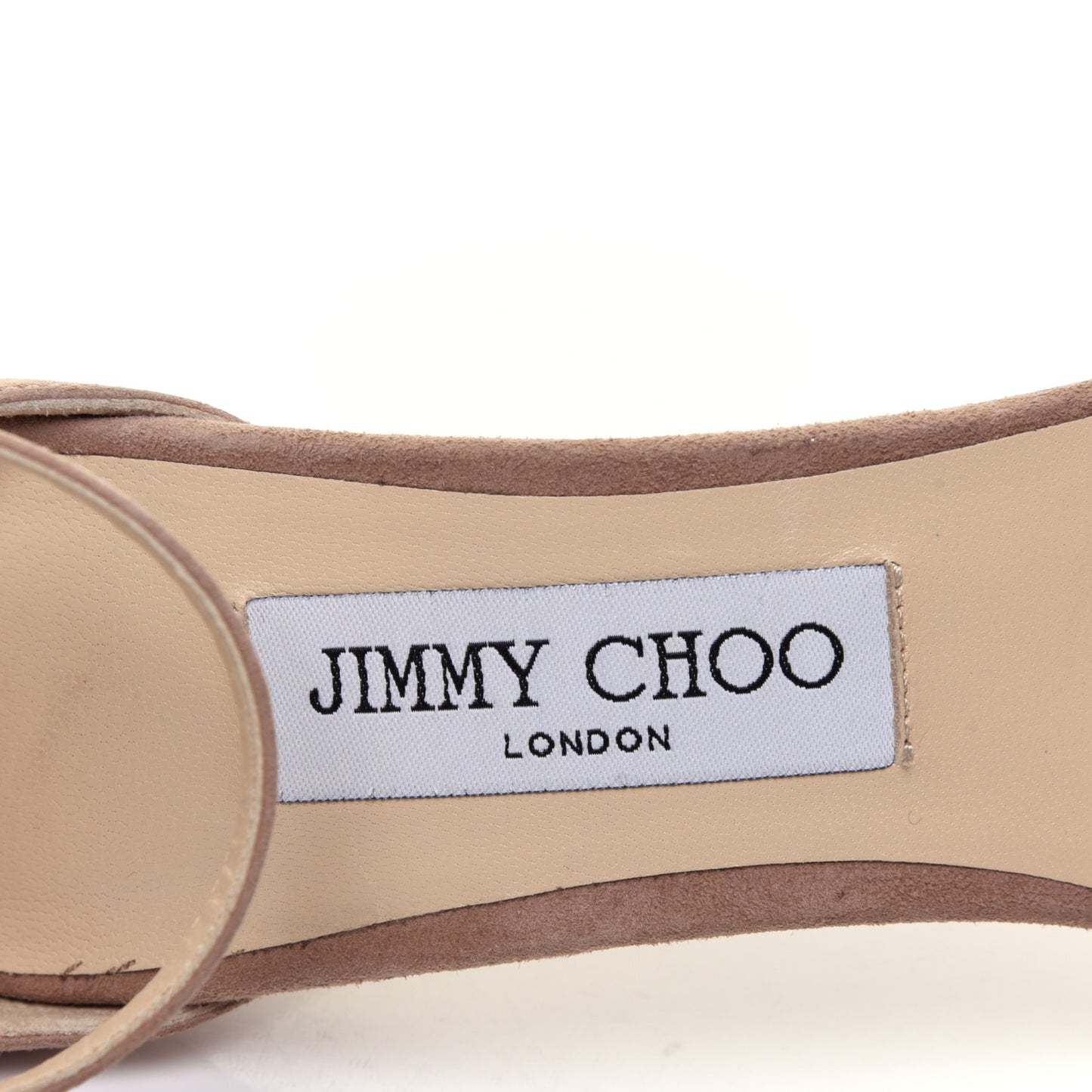 Suede Misty 120 Sandals 38.5 Ballet Pink