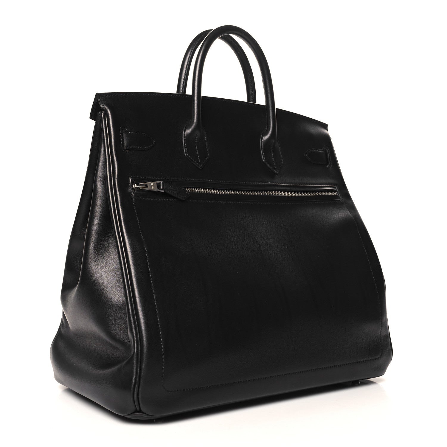 Hermes Veau Volupto Rock HAC Birkin 40 Black 4 of 14