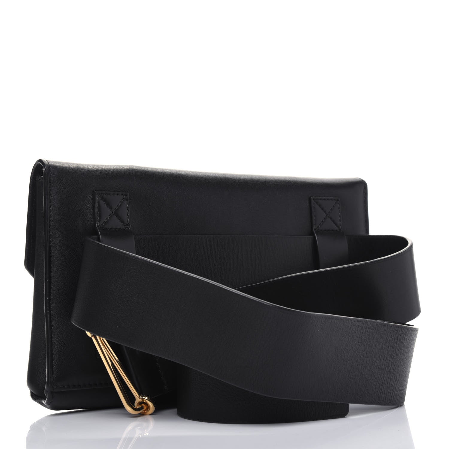 Celine Natural Calfskin Bum Bag Black 3 of 24