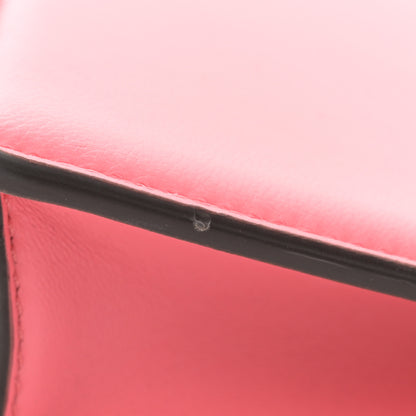 Fendi Shiny Nappa Petite Peekaboo I SEE U Satchel Pink Dalia 11 of 11