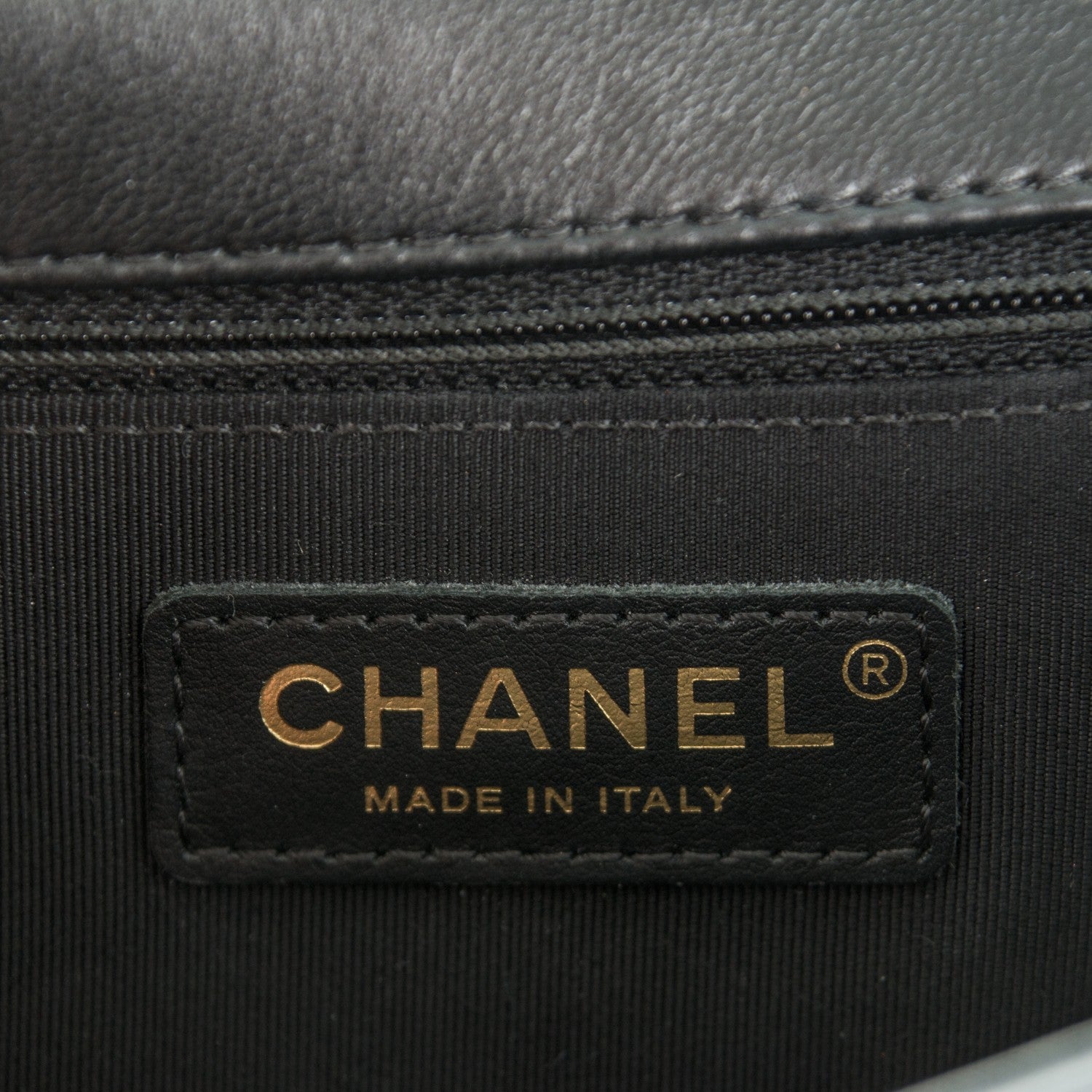 Chanel Lambskin Quilted New Medium Boy Flap Black 7 of 8