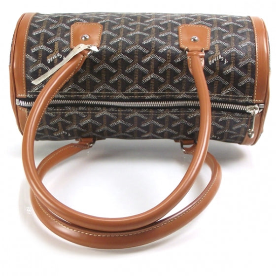 Goyard Goyardine Amakios PM Bowler Black Chevron 5 of 9