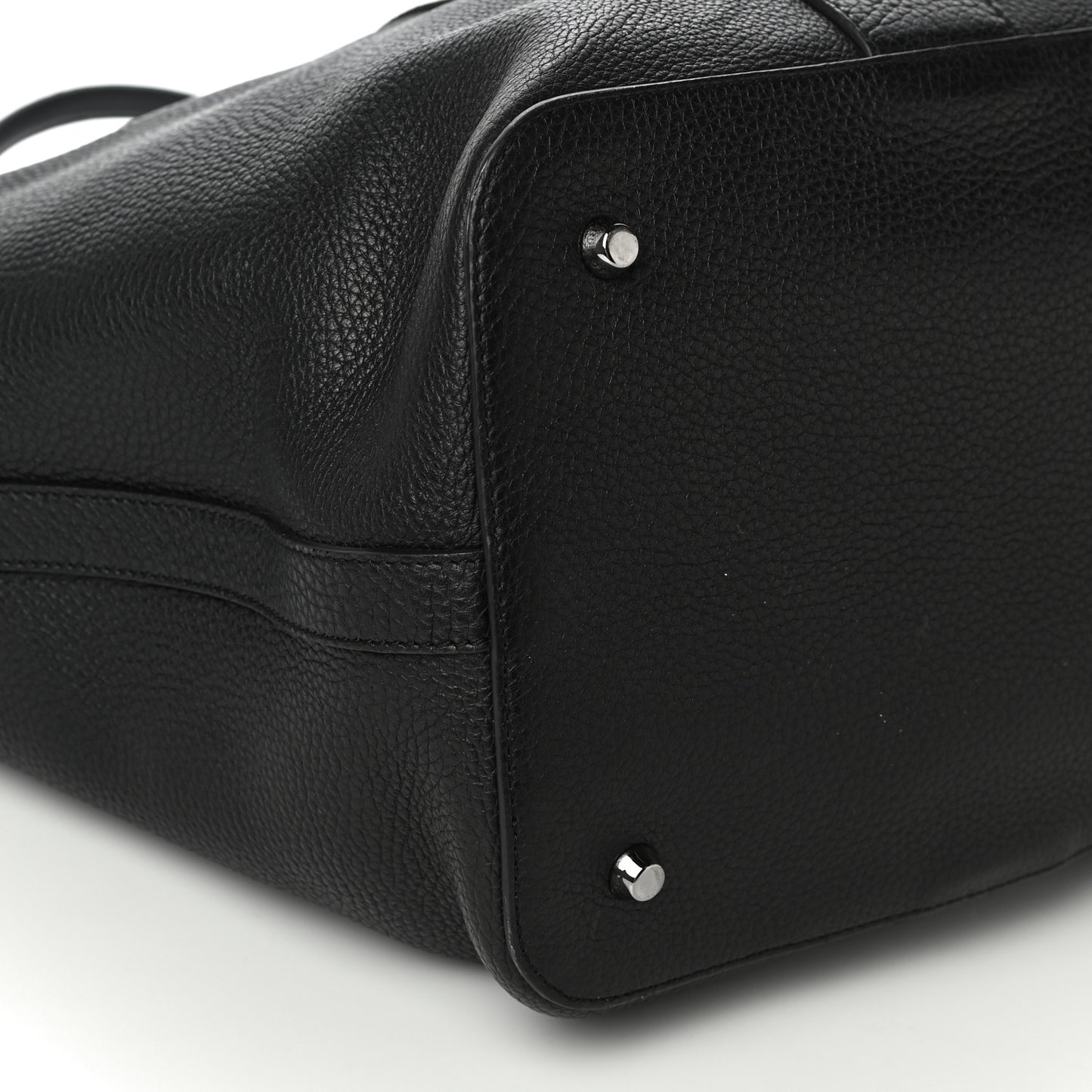 HOMME Grained Calfskin Tote Black