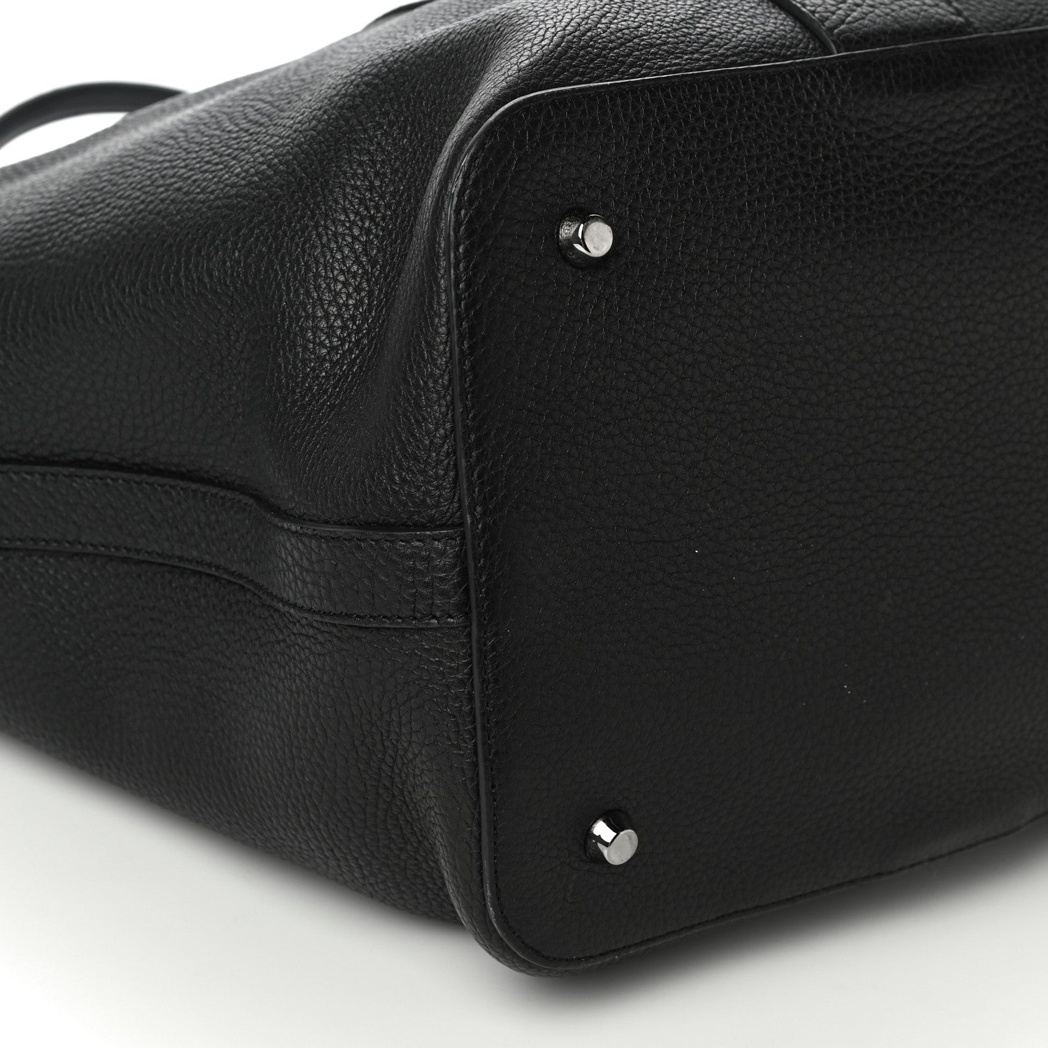 Christian Dior HOMME Grained Calfskin Tote Black 9 of 10