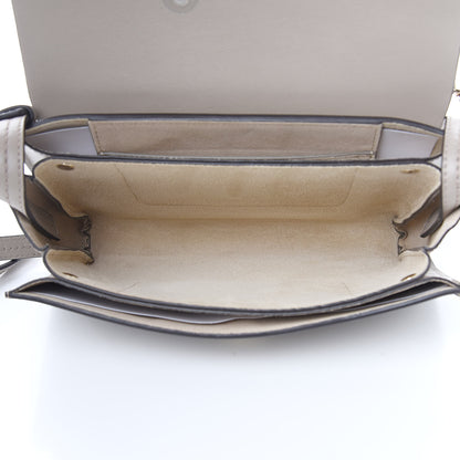 Chloe Suede Calfskin Small Faye Shoulder Bag Motty Grey 6 of 9