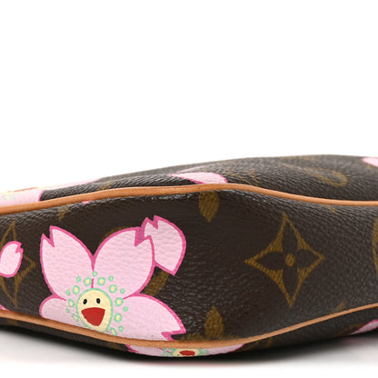 Louis Vuitton Monogram Cherry Blossom Pochette Accessories Brown 8 of 9