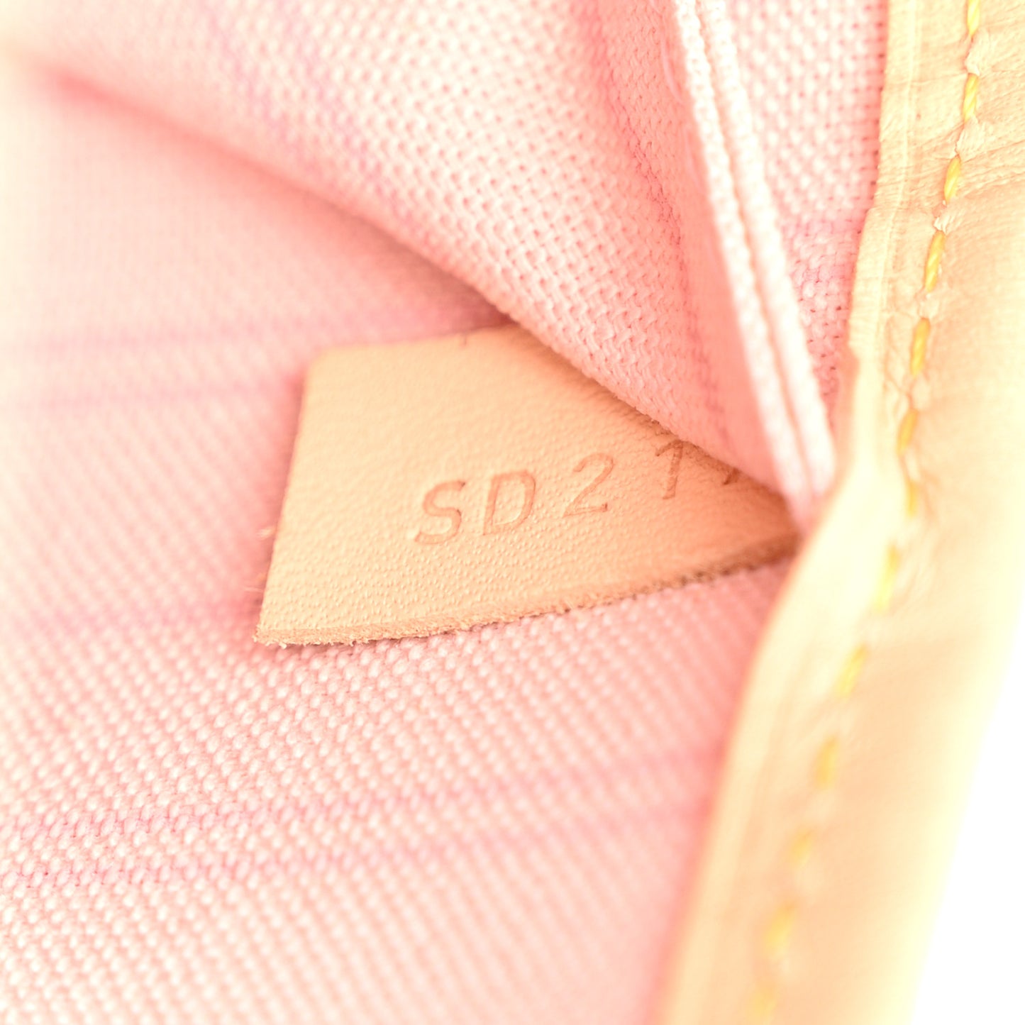 Damier Azur Neo Neverfull MM Rose Ballerine