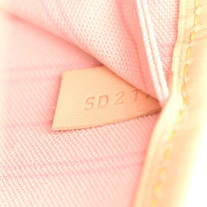 Louis Vuitton Damier Azur Neo Neverfull MM Rose Ballerine 8 of 12