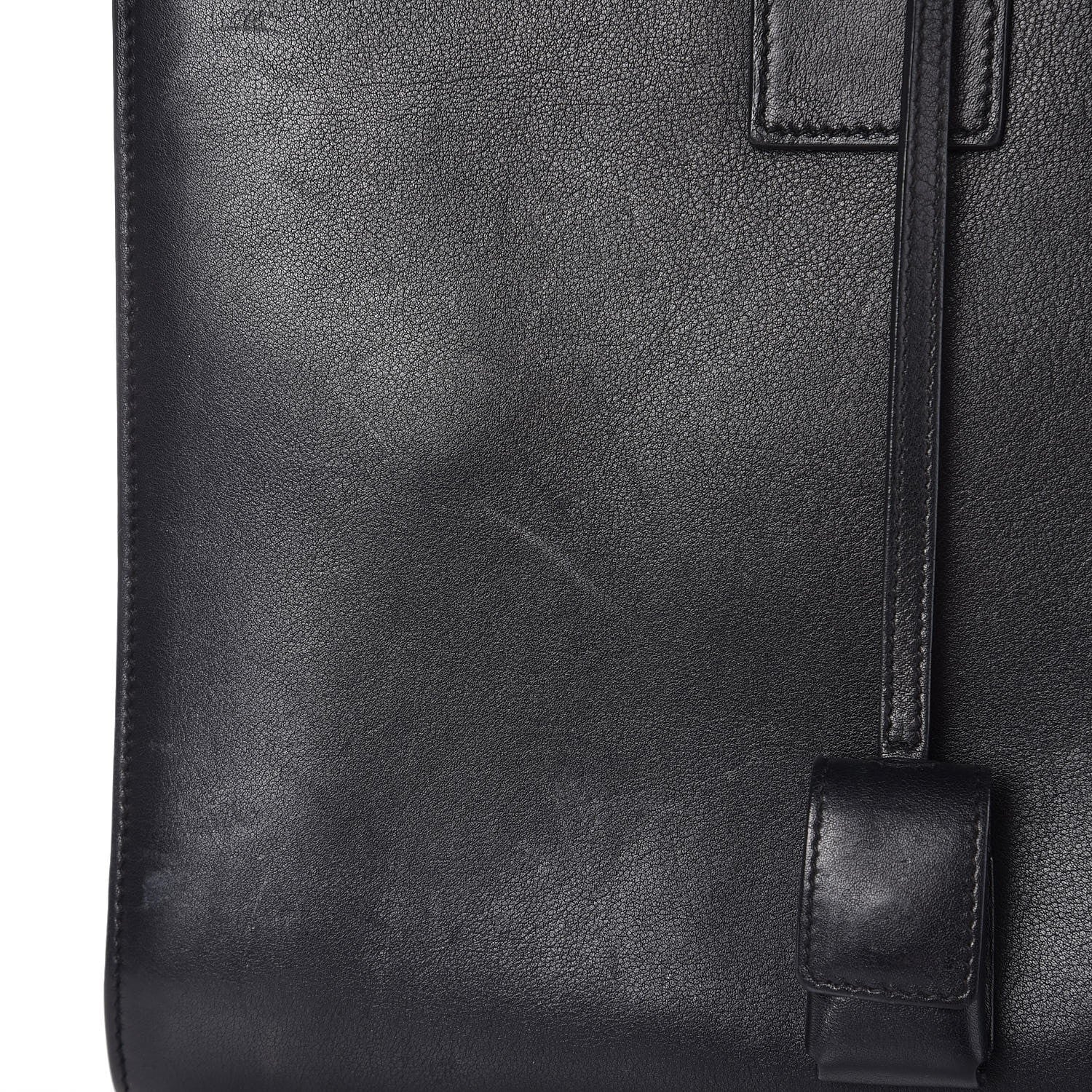 Saint Laurent Calfskin Large Sac De Jour Carryall Black 12 of 22