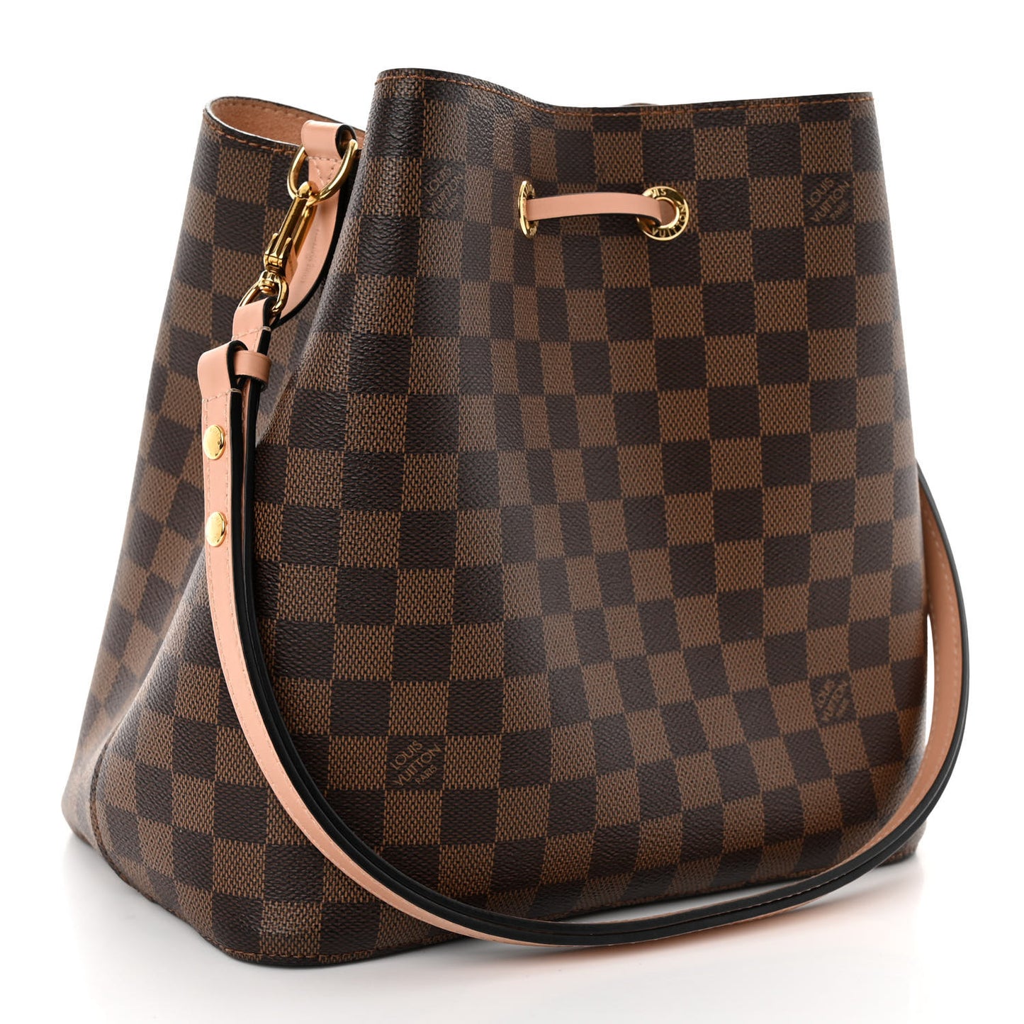 Damier Ebene Neonoe MM Venus Pink