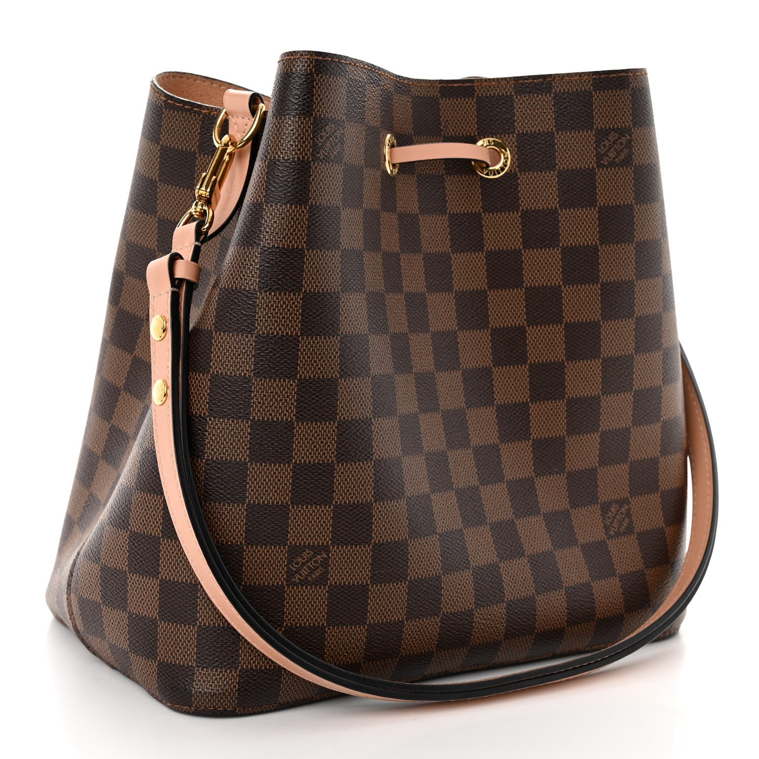 Louis Vuitton Damier Ebene Neonoe MM Venus Pink 3 of 11